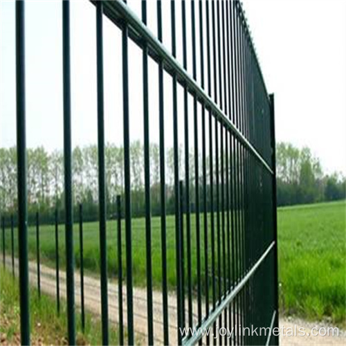pvc caoted double wire mesh fence
